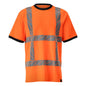 T-shirt, t-shirt coupe moderne, orange haute visibilité
