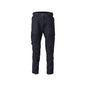 Broek met kniezakken, damesbroek, zwartblauw