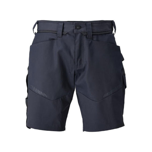 Short, short léger, noir-bleu