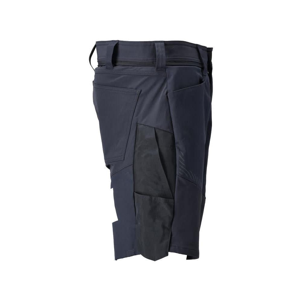 Shorts, lichtgewicht shorts, zwart-blauw