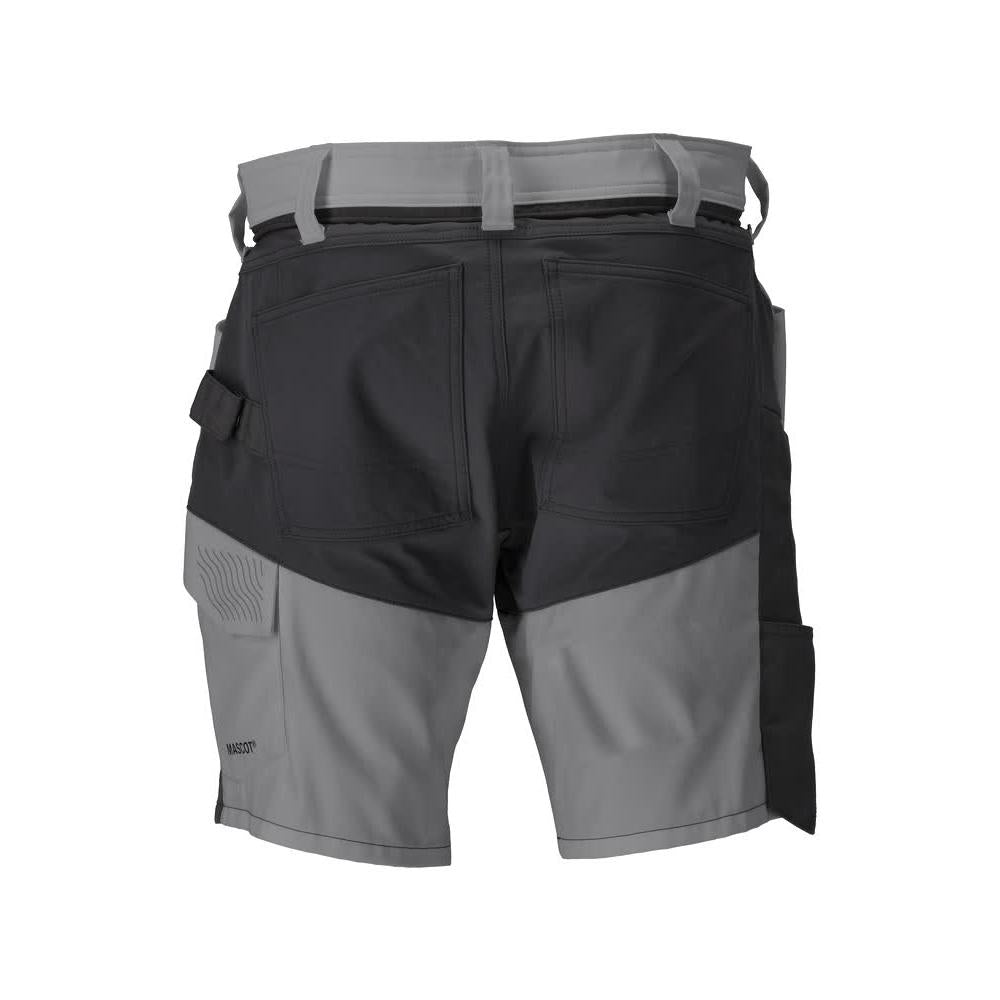 Shorts, lichtgewicht short, antracietgrijs/zwart