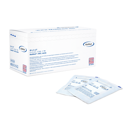 MaiMed-MKS-steriele gaas-spleetkompressen
