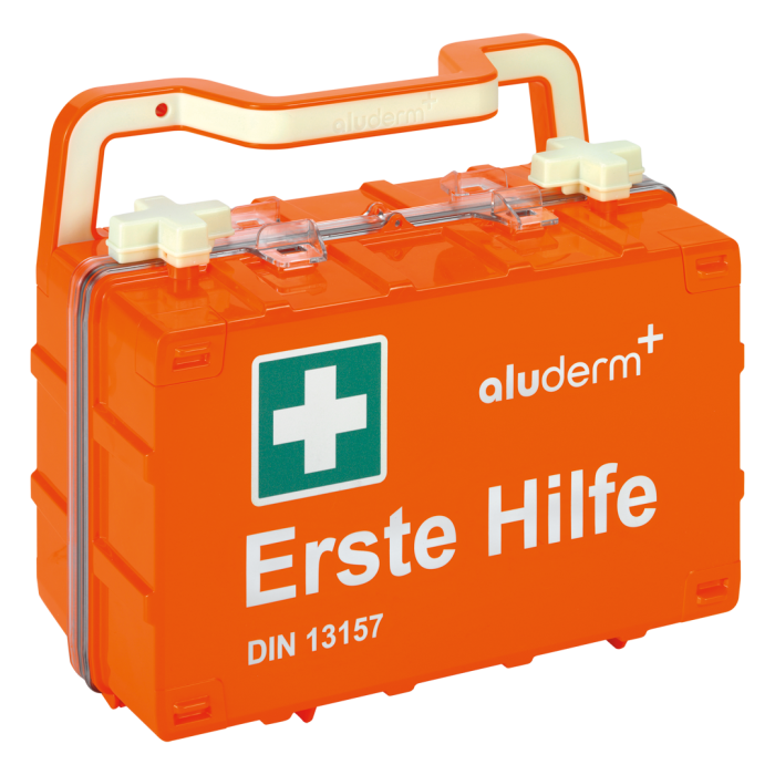 EHBO-doos oranje DYNAMIC-GLOW S standaard DIN 13157 | Koffer (1 stuk)
