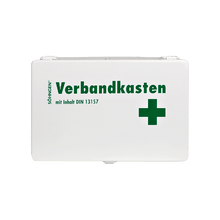 EHBO-koffer KIEL van plaatstaal met standaardinhoud volgens DIN 13157
