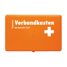 EHBO-koffer KIEL KU-oranje met standaardinhoud volgens DIN 13157