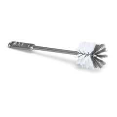 La brosse pour verres et tasses Nölle Profi Brush (30 cm, poils en PP et en nylon) de la société Nölle Profi Brush Bürsten- & Pinseltechnik e.K., dotée d'un manche gris et de poils blancs et gris foncé, est représentée sur un fond blanc.