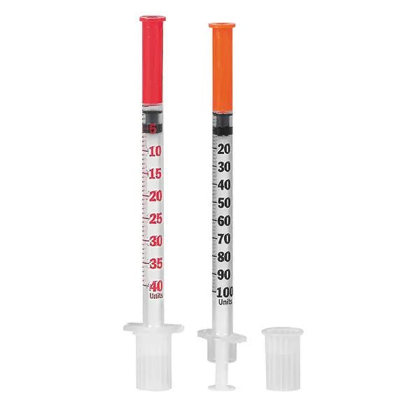 Seringue à insuline Micro-Fine Plus | Paquet (100 pièces)