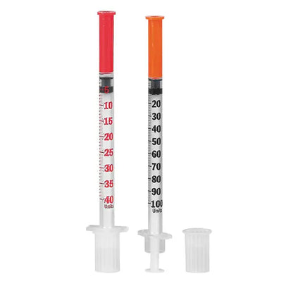 Seringue à insuline Micro-Fine Plus | Paquet (100 pièces)