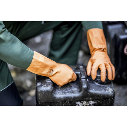 NITRAS CHEM PROTECT, handschoenen voor chemische bescherming, oranje