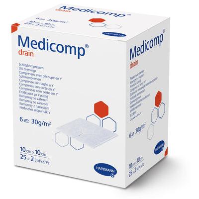 Medicomp dr st 10x10 S306f | Pak (50 stuks)