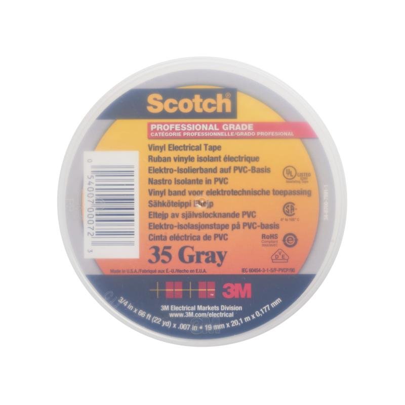 Ruban isolant électrique en vinyle Scotch® 35 3MMC