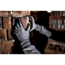 NITRAS NYLOFLEX, gants de montage, gris/noir