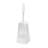 De Nölle Profi Brush toiletborstelset in wit met randreiniger (Ø 75 mm) is een witte kunststof toiletborstelset met houder van Nölle Profi Brush Bürsten- & Pinseltechnik e.K. – een onmisbare borstel voor elke badkamer.
