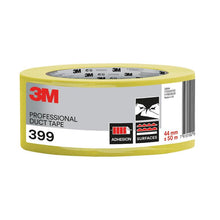 3M™ 399 betonweefseltape, geel, 44 mm x 50 m, 1 rol/pak | Pak (1 rol)