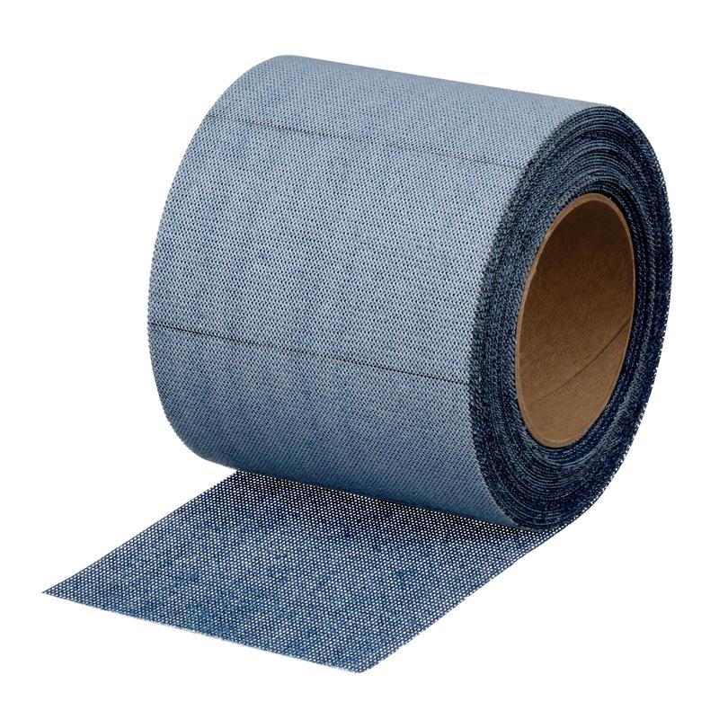 3M™ Grid Schuurstrips Blauw op Rol, 115 mm x 10 m, 180, 36473 | Pak (1 rol)