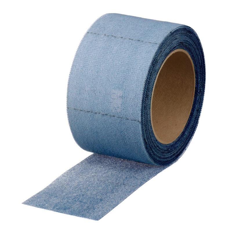 3M™ Grid Schuurstrips Blauw op Rol, 70 mm x 10 m, 220, 36466 | Pak (1 rol)