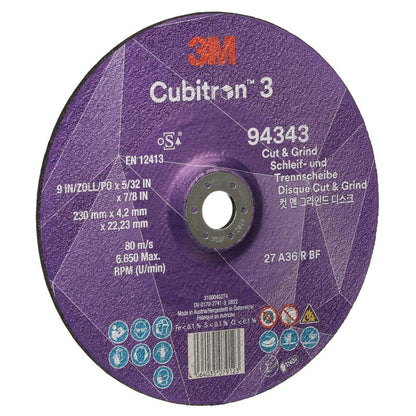 Disque abrasif pour coupe et meulage 3M™ Cubitron™ 3