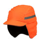 Casquette anti-heurt 3M™ First Base™ 3 2021218, hiver, fluorescente haute visibilité, orange, visière courte, 55 mm | Paquet (1 pièce)