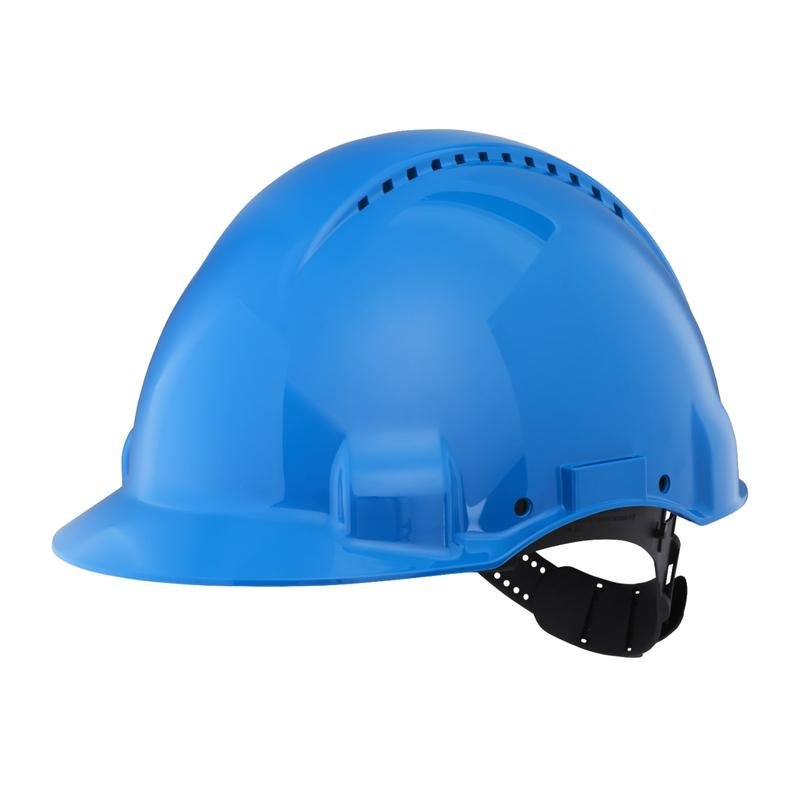 3M™ G3000CUV-veiligheidshelm met uvicator en pinlock-sluiting - geventileerd