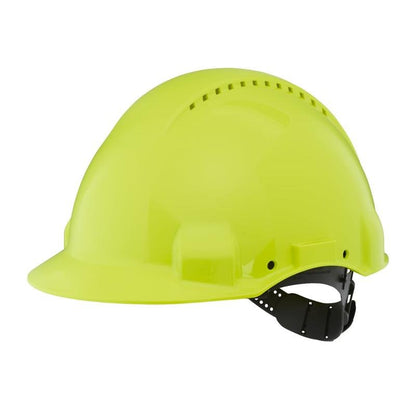 3M™ G3000CUV-veiligheidshelm met uvicator en pinlock-sluiting - geventileerd