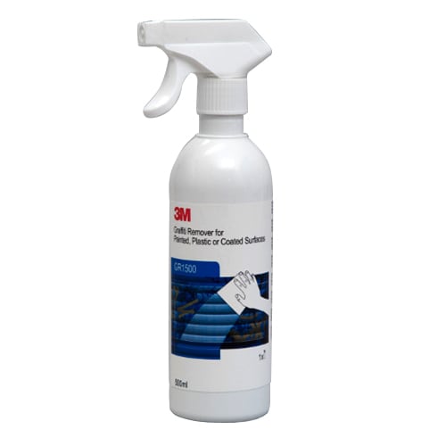 Décapant pour peinture graffiti 3M™ 1500, 500 ml, 4 pièces/caisse | Bouteille (500 ml)
