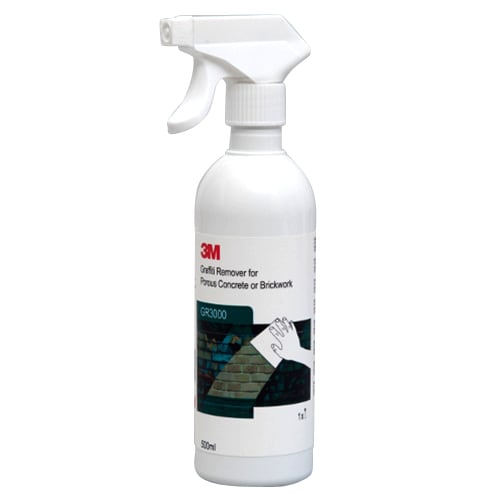 3M™ Graffiti Paint Remover 3000, 500ml, 4 pieces/case | Bouteille (500 ml)