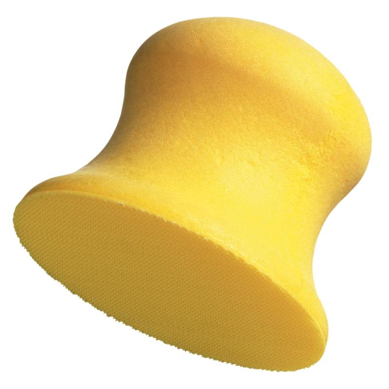 Bloc manuel 3M™ Hookit™, jaune, 76 mm | Paquet (1 pièce)