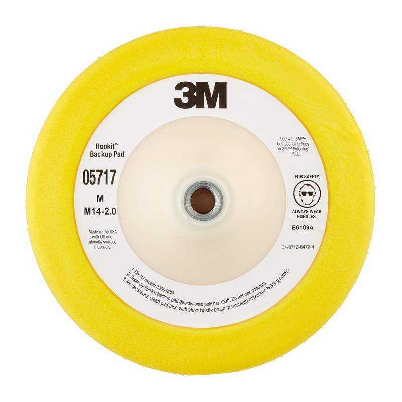 3M™ Hookit™ schuurzool, 178 mm, M14-2.01, 05717M | Pak (1 stuk)