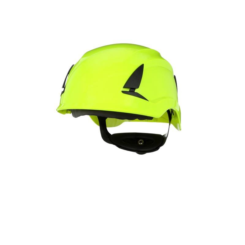 3M™ SecureFit™ veiligheidshelm X5500, niet-geventileerd, CE, neongroen, X5514NVE-CE | Pak (1 stuk)