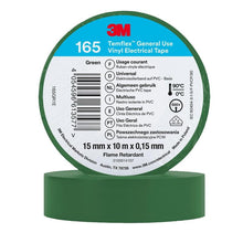 3M™ Temflex™ vinylisolatietape 165, groen - Elektrische isolatietape