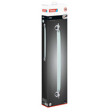 tesa Loxx Glasablage Bad, satiniertes Glas, inkl. Klebelösung