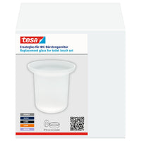 tesa Ersatzglas für Toilettenbürste Ekkro, Hukk, Loxx, Luup und Moon