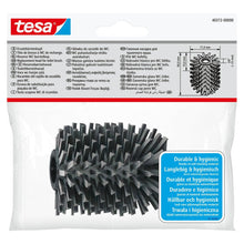 Tête de brosse de toilettes de rechange tesa, noire (TPE)