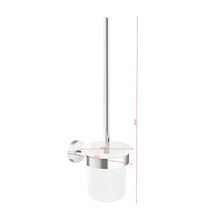 tesa SMOOZ Toilettenbürste, selbstklebend, verchromtes Metall