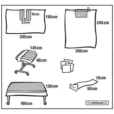 Crêpe FD P Basic Set II | Paquet (8 pièces)