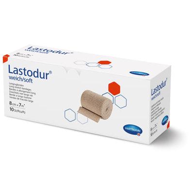 Hartmann Lastodur zacht verband 12cmx7m (P10) | Pak (10 stuks)