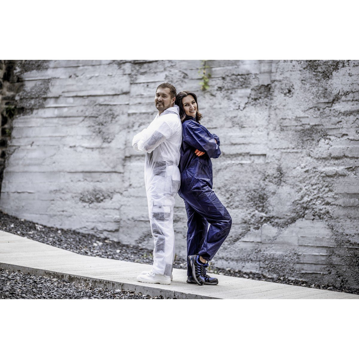 NITRAS PP, combinaison de protection, bleu marine