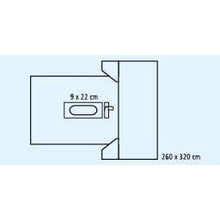 FD PP buik/wervels Doek sk 260x320* 9x22* crêpe inslag | Pak (7 stuks)