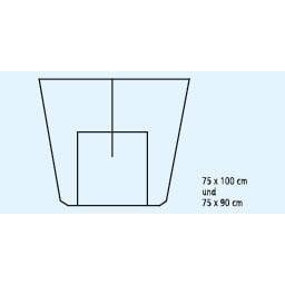 Hartmann Fdrape P tissu turban 100x65 90x75 P22 | Paquet (22 pièces)