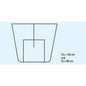 Hartmann Fdrape P tissu turban 100x65 90x75 P22 | Paquet (22 pièces)