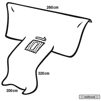 FD PP buik/wervelkolomset | Pak (5 stuks)