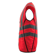 Gilet de circulation MASCOT® Wingate, rouge haute visibilité