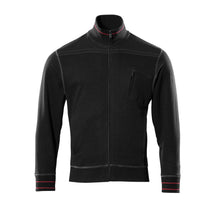 MASCOT® Chania sweatshirt met ritssluiting, zwart