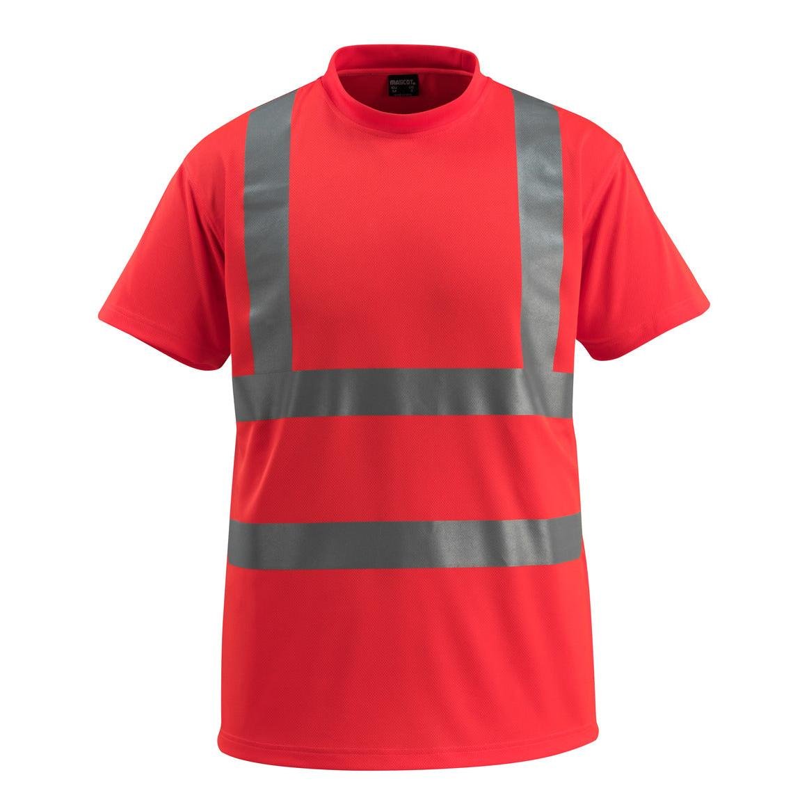 MASCOT® Townsville T-shirt, rouge haute visibilité