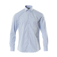 Chemise en popeline, coupe moderne, bleu clair