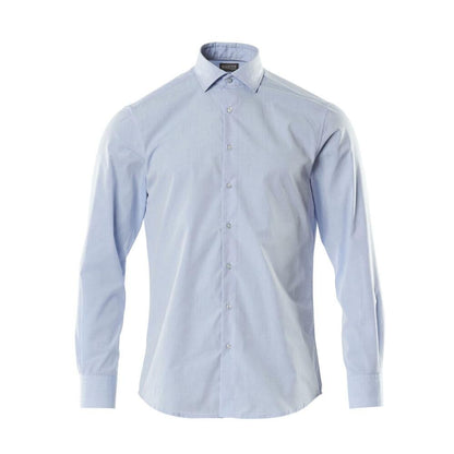 Poplin overhemd, moderne pasvorm, lichtblauw