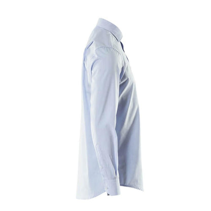 Poplin overhemd, moderne pasvorm, lichtblauw