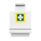De Orkla Wound Care AB Wandhouder EHBO-doos 2X1 (1 stuk) is een witte wandhouder voor EHBO-dozen, ideaal als lege noodaccessoire. Met ruimte voor accessoires, groen kruis en Cederroth-branding.