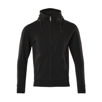 MASCOT® Gimont sweatshirt met capuchon, volledig zwart