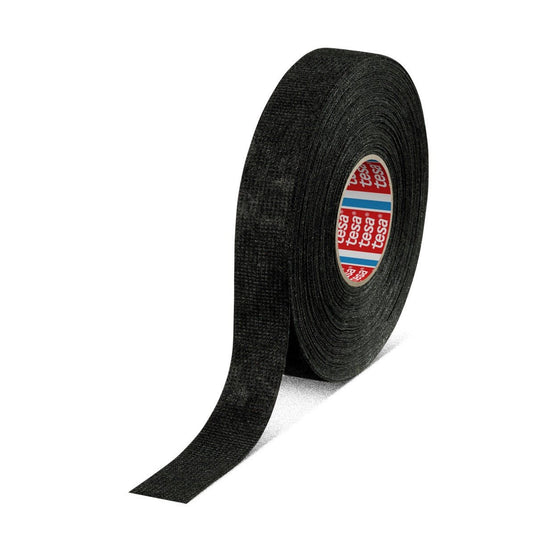 tesa 51608 PET-vliesplakband, zwart 25 m x 19 mm
